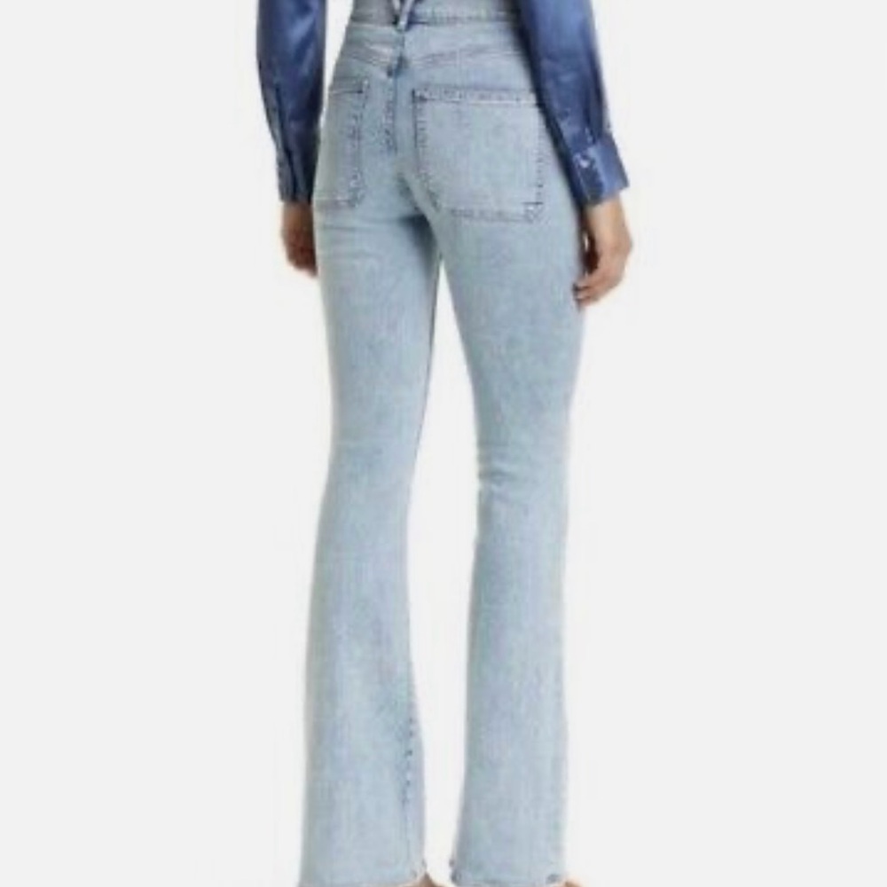 Veronica Beard Light Blue High Rise Jeans